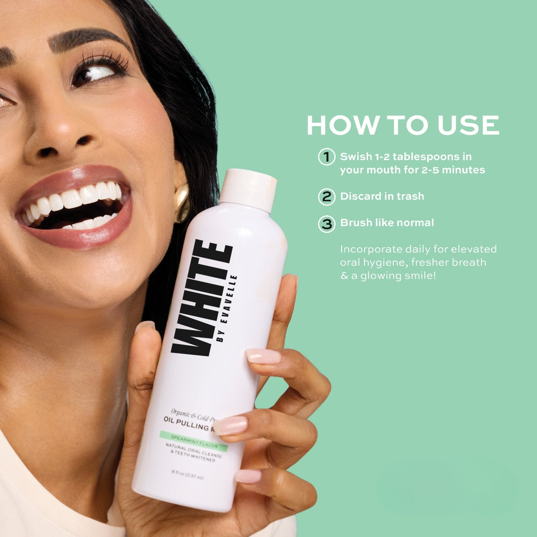 Spearmint Oil Pulling Rinse