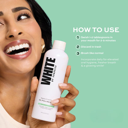 Spearmint Oil Pulling Rinse