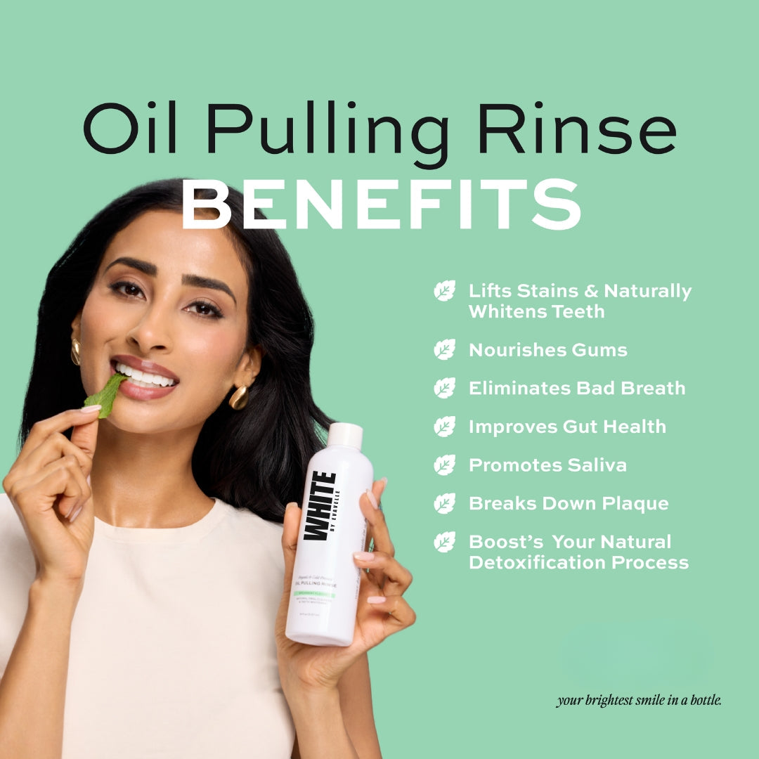 Spearmint Oil Pulling Rinse